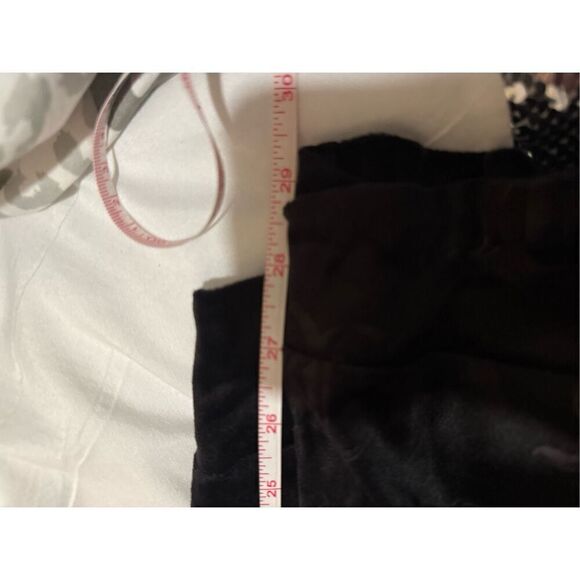 Juicy couture velour crop hoodie & jogger set jc logo embossed sz xL nwt - Picture 14 of 15